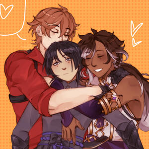 Childe, Scaramouche, Sethos (Genshin Impact)